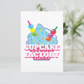 Carte cupcake (Debout devant)
