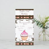 Carte Cupcake (Debout devant)
