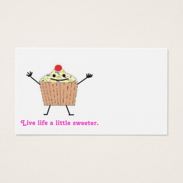 Carte Cupcake (Devant)