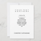 Carte cupcake à la cerise (Dos)