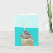 Carte Cupcake dans l'eau (Devant)