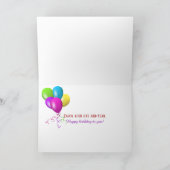 Carte cupcake en chaussure rouge sur fourrure blanche (Intérieur)