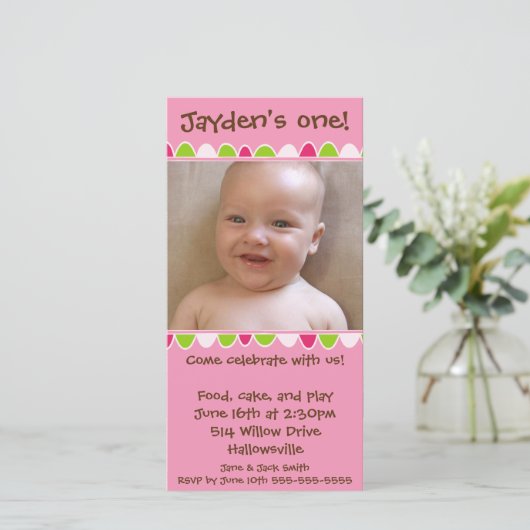 Carte Cupcake Fringe Greeting Card 02 (Debout devant)