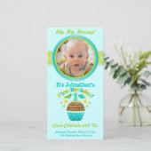 Carte Cupcake (Garçon) (Debout devant)