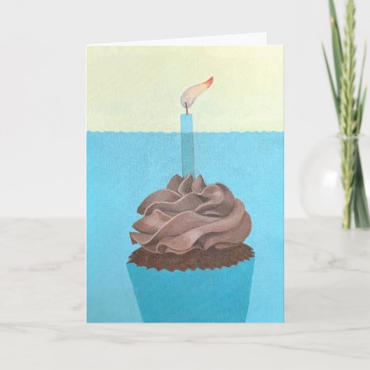 Carte Cupcake in Water #2 (Devant)