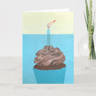 Carte Cupcake in Water #2
