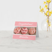 Carte Cupcake Joyeux anniversaire (Fleur jaune)