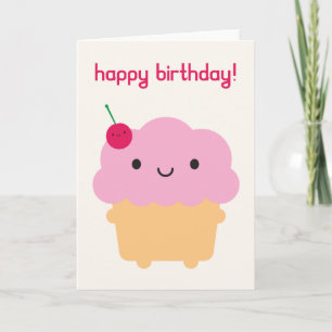 Carte Cupcake Mignon