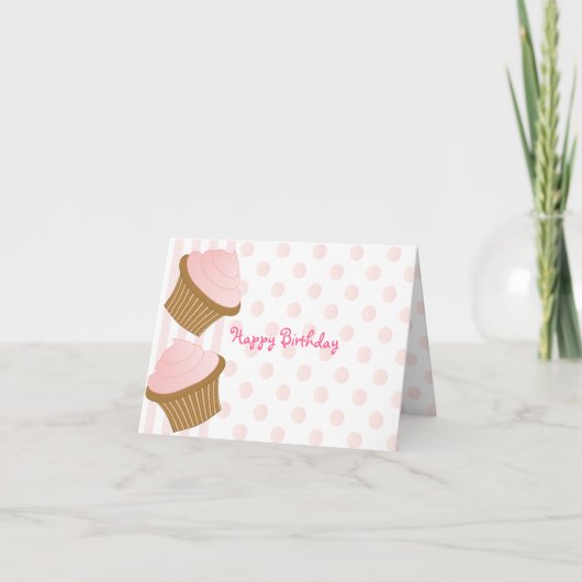 Carte Cupcake Toss (Devant)