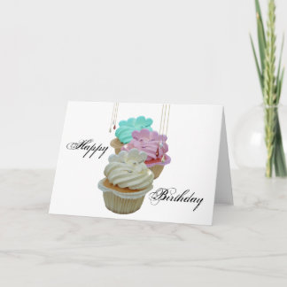 Carte Cupcakes avec Bling !