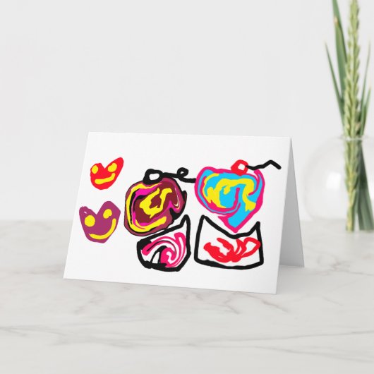 Carte cupcakes de la Saint-Valentin (Devant)