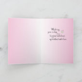 Carte Cupcakes rose Anniversaire (Intérieur)