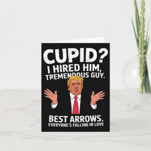Carte Cupid que j'ai embauché, type formidable, meilleur