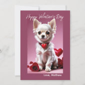 Carte Cupidon Chihuahua (Devant)
