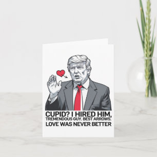 Carte Cupidon que j'ai embauché, type formidable, meille
