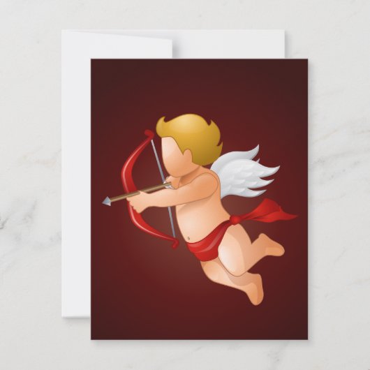 Carte Cupidons et sa flèche (Devant)