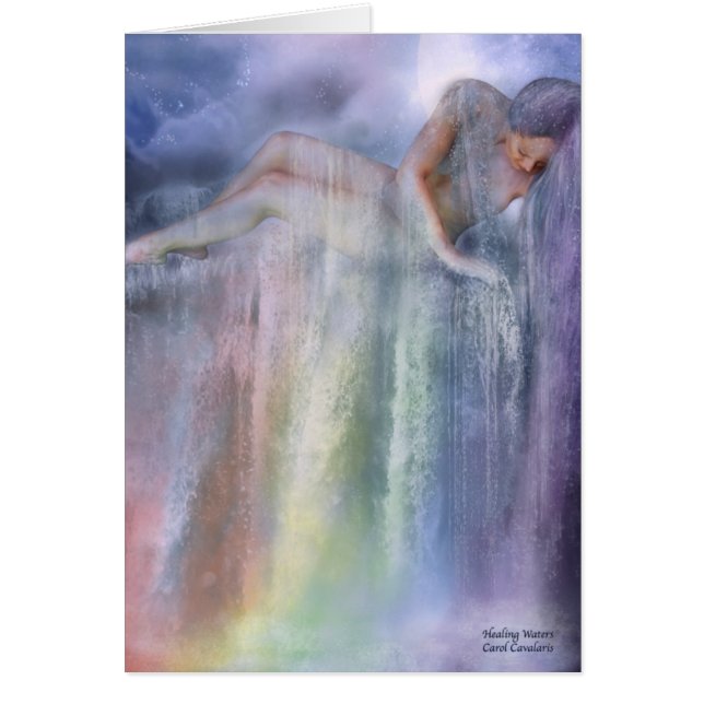 Carte curative d'art des eaux (Devant)