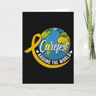 Carte Curefest autour du cancer infantile dans le monde