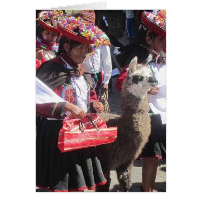 Carte Cusco Pérou (Devant)