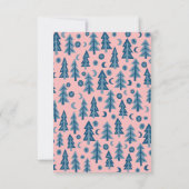 Carte CUSTOM 3 PHOTOS Pins Rétro Noël (Dos)