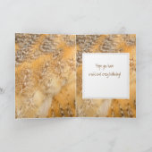 Carte Custom 90e anniversaire, Owl Wild & Crazy (Intérieur)