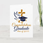 Carte Custom Christian Graduation (Devant)