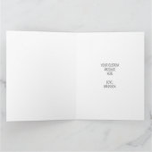 Carte Custom Funny Champagne Pun Valentine's Day (Intérieur)