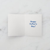 Carte Custom German Shepherd Papa Best Crazy Chien numér (Intérieur)