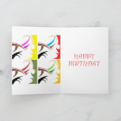 Carte Custom made happy birthday card (Intérieur)