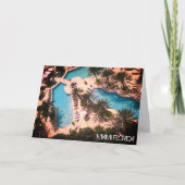 Carte Custom Miami Beach Florida - Pool Relax GOOD VIBES (Devant)