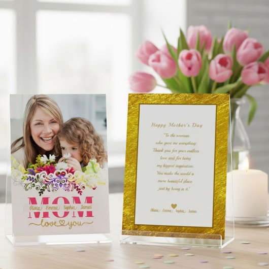 Carte Custom Mother's Day I Photo & Personal Message