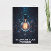Carte Custom Motivational Quote Card (Devant)