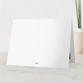 Carte Custom Our Best Christmas ,Cat Photo  (Dos)