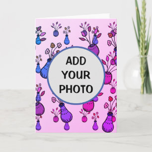 Carte Custom Photo, Birthday card, custom Card