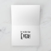 Carte Custom Photo Personalized Father's Day Card (Intérieur)