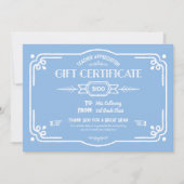 Carte Custom Teacher Appreciation Gift Certificate (Devant)