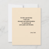 Carte Custom text (Dos)