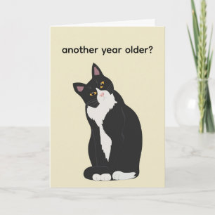 Carte CUSTOM une autre année plus vieille anniversaire