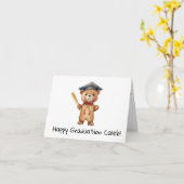 Carte Customisé Teddy Bear Maternelle (Fleur jaune)