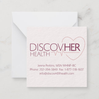 Carte customisée Flat Note