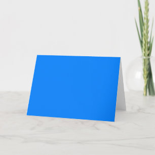 Carte Customiser la couleur solide azur