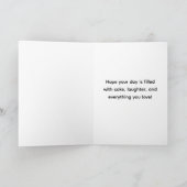 Carte Customizable birthday card  (Intérieur)