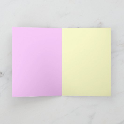 Carte Customizable Card : Iris With Inspirational (Intérieur)