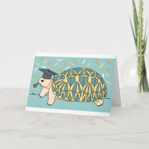 Carte Customizable Star Tortoise Graduation Card 2