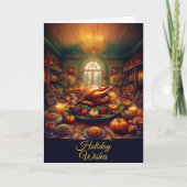 Carte Customizable Thanksgiving  (Devant)