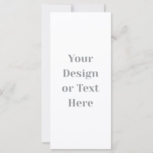 Carte Customizable Your Design or Text Here Personalized (Devant)
