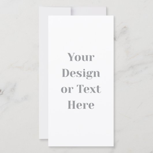 Carte Customizable Your Design or Text Here Personalized (Devant)