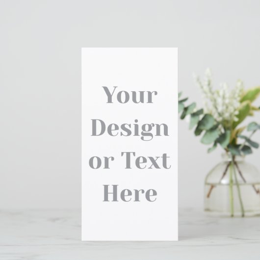 Carte Customizable Your Design or Text Here Personalized (Debout devant)