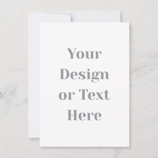 Carte Customizable Your Design or Text Here Personalized