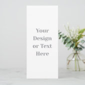 Carte Customizable Your Design or Text Here Personalized (Debout devant)